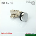 Gorgeous fixed hydraulic glass door hinge miniature brass hinges